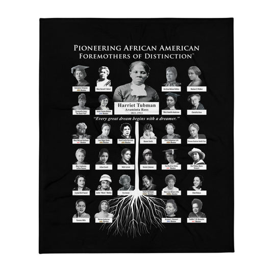 Foremother of Distinction Collectible Throw Blanket