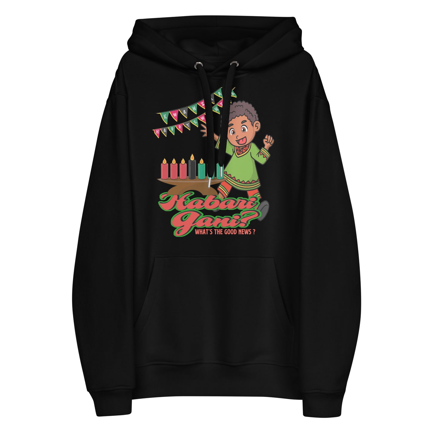 Kwanzaa Premium Eco Hoodie