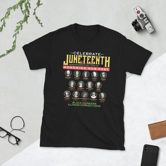 Juneteenth Illinois Pioneers Unisex Short Sleeve T-Shirt