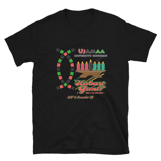 Kwanzaa Seven Principles (Ujamma) Unisex Soft Style T-Shirt