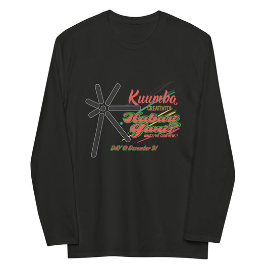 Kwanzaa Seven Principles (Kuumba) Unisex Long Sleeve