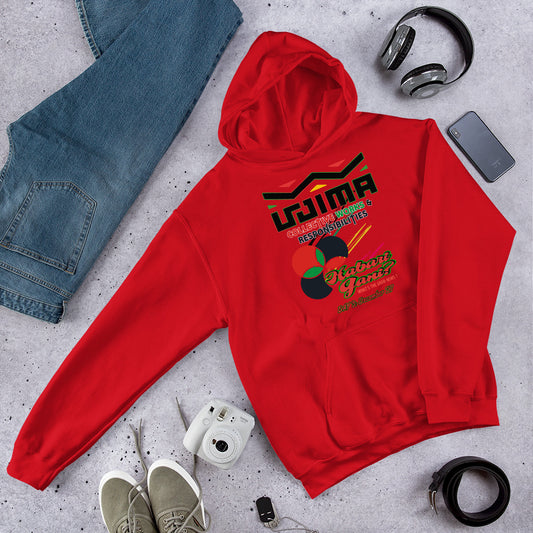 Kwanzaa Seven Principles (Ujima) Unisex Heavy Blend  Hoodie