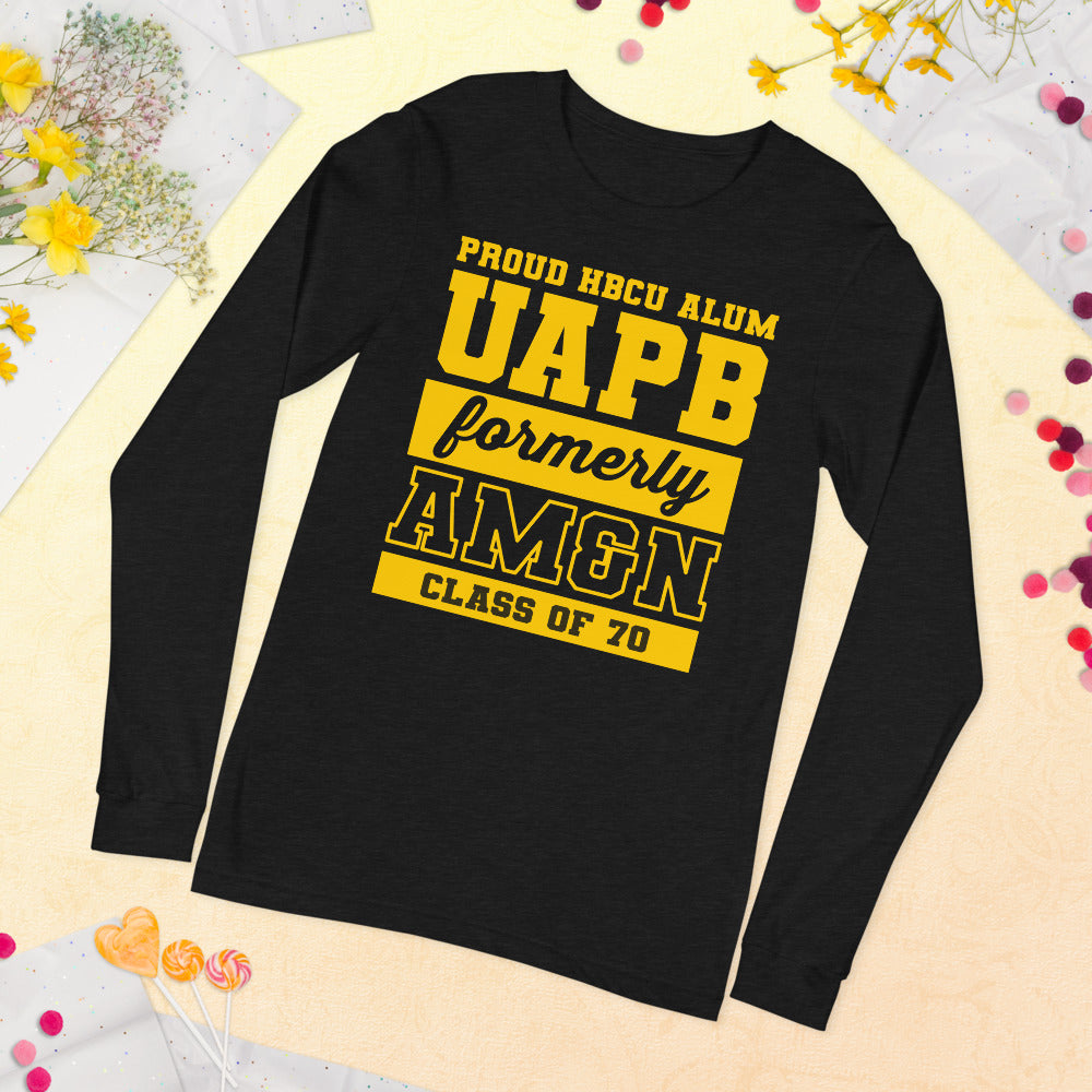 HBCU UAPB formerly AM&N Class of 70 Unisex Long Sleeve T-Shirt