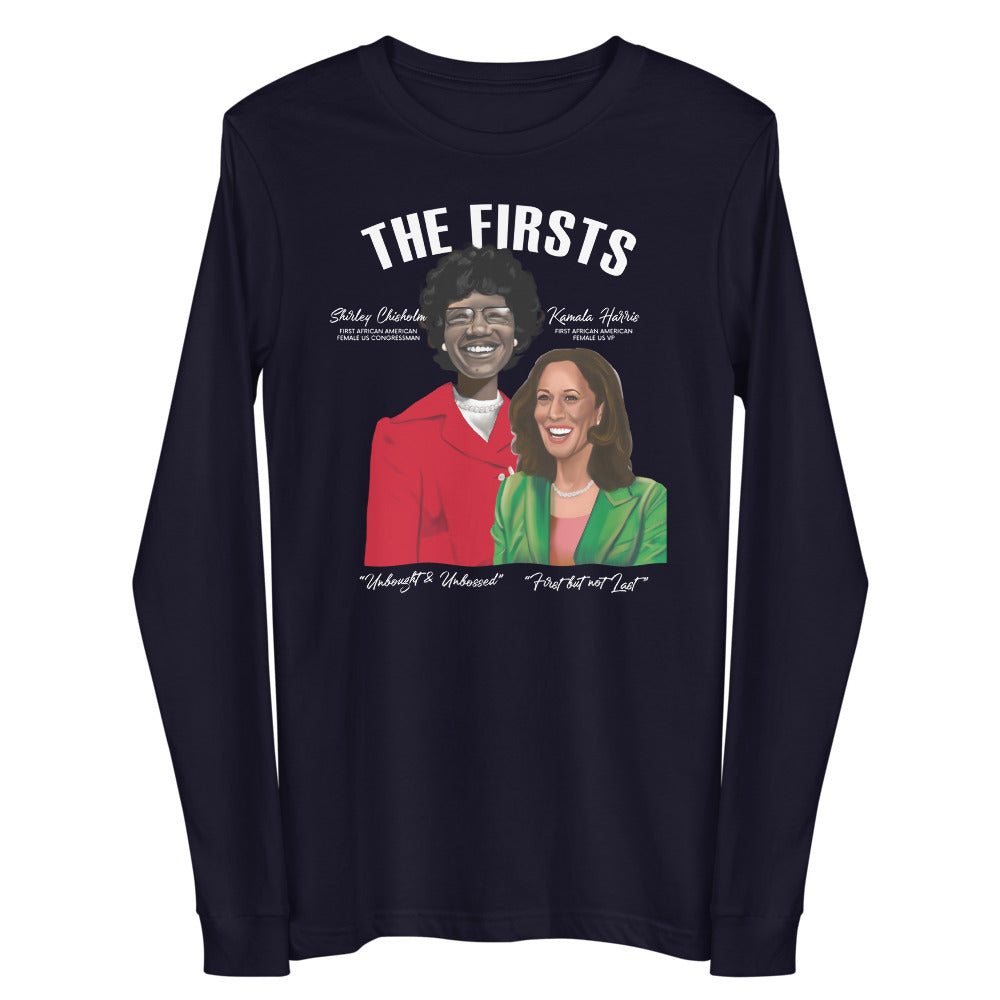 The Firsts (Shirley and Kamala) Unisex Long Sleeve