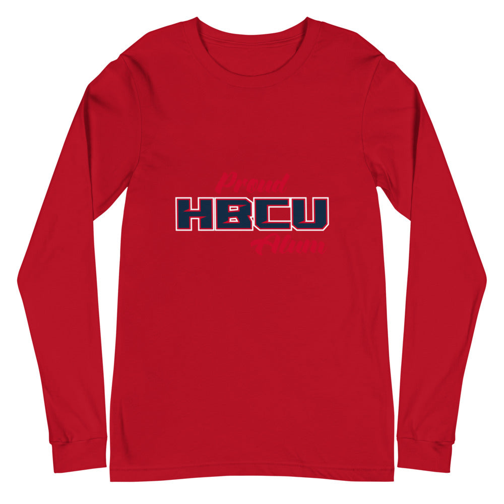 HBCU Red and Blue (Unisex) Long Sleeve T-Shirt