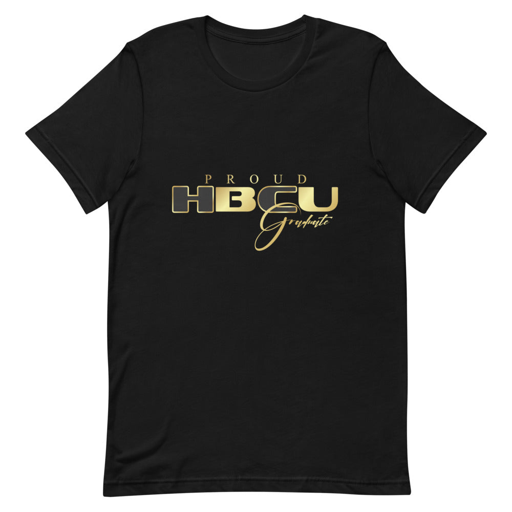 HBCU Black and Gold Short-Sleeve Unisex T-Shirt