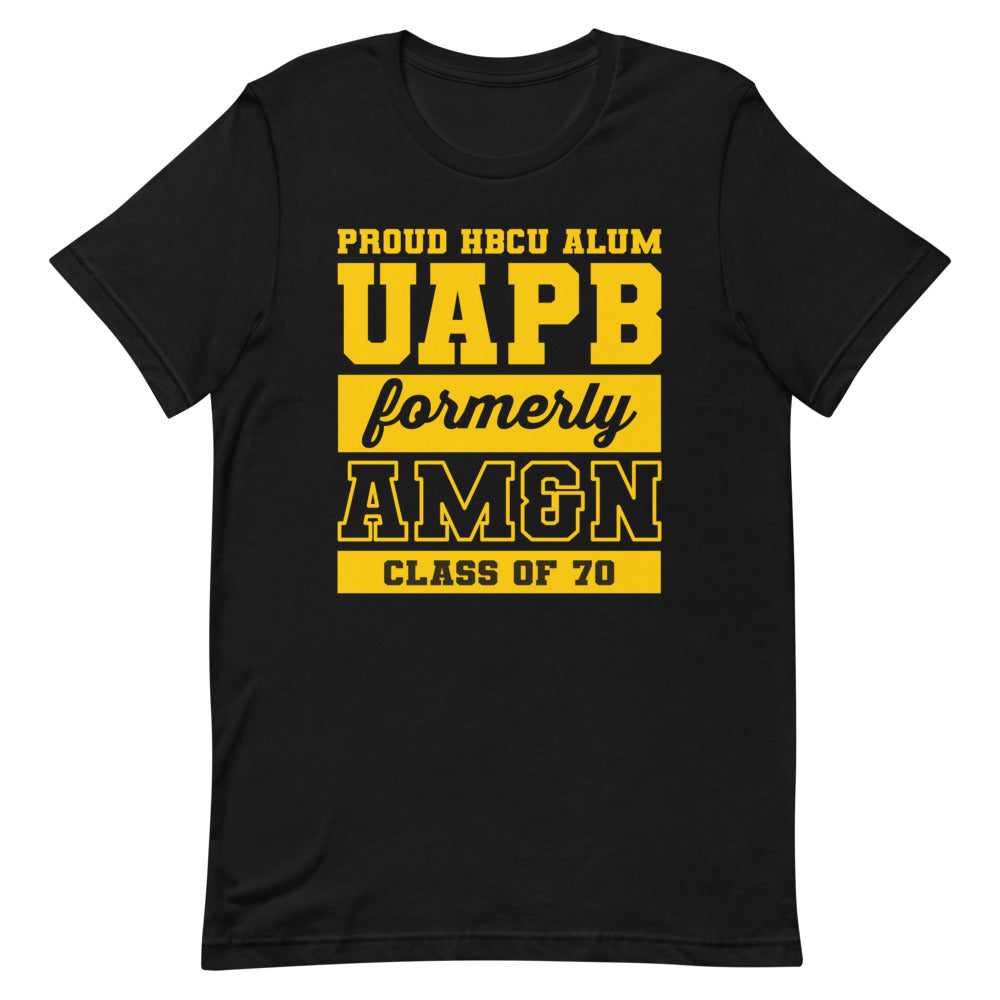 HBCU formerly AM&N Class of 70 Unisex Short Sleeve T-Shirt