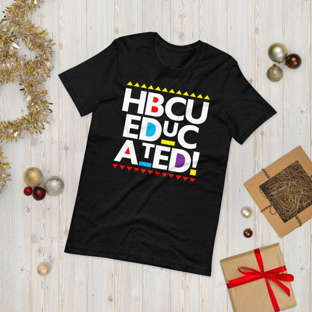 HBCU Educated Short-Sleeve Unisex T-Shirt