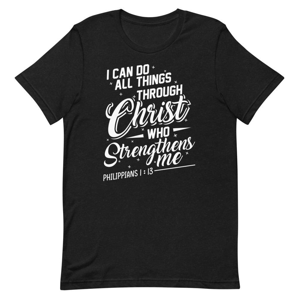 Inspirational Philippians 1:18 Unisex Short Sleeve T-Shirt