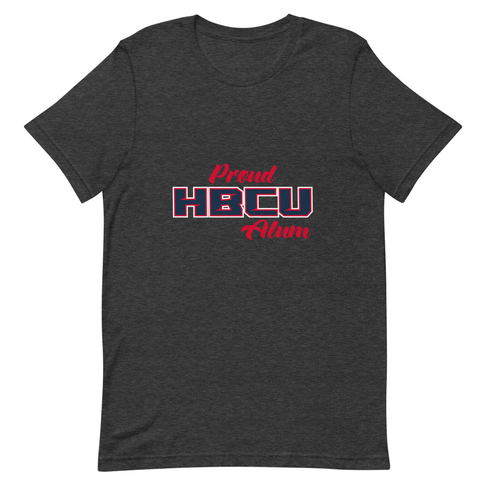 HBCU Blue and Red Unisex Short Sleeve T-Shirt