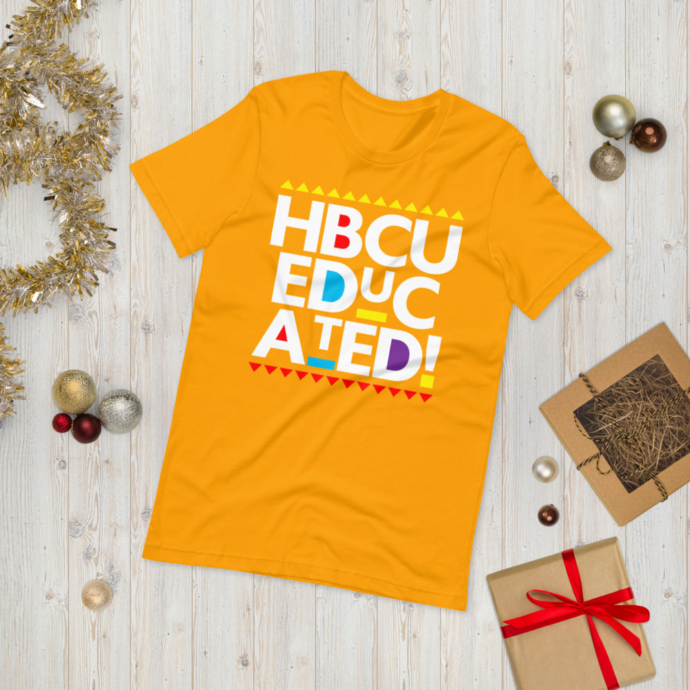 HBCU Educated Short-Sleeve Unisex T-Shirt