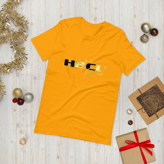 HBCU Black and Gold Short-Sleeve Unisex T-Shirt