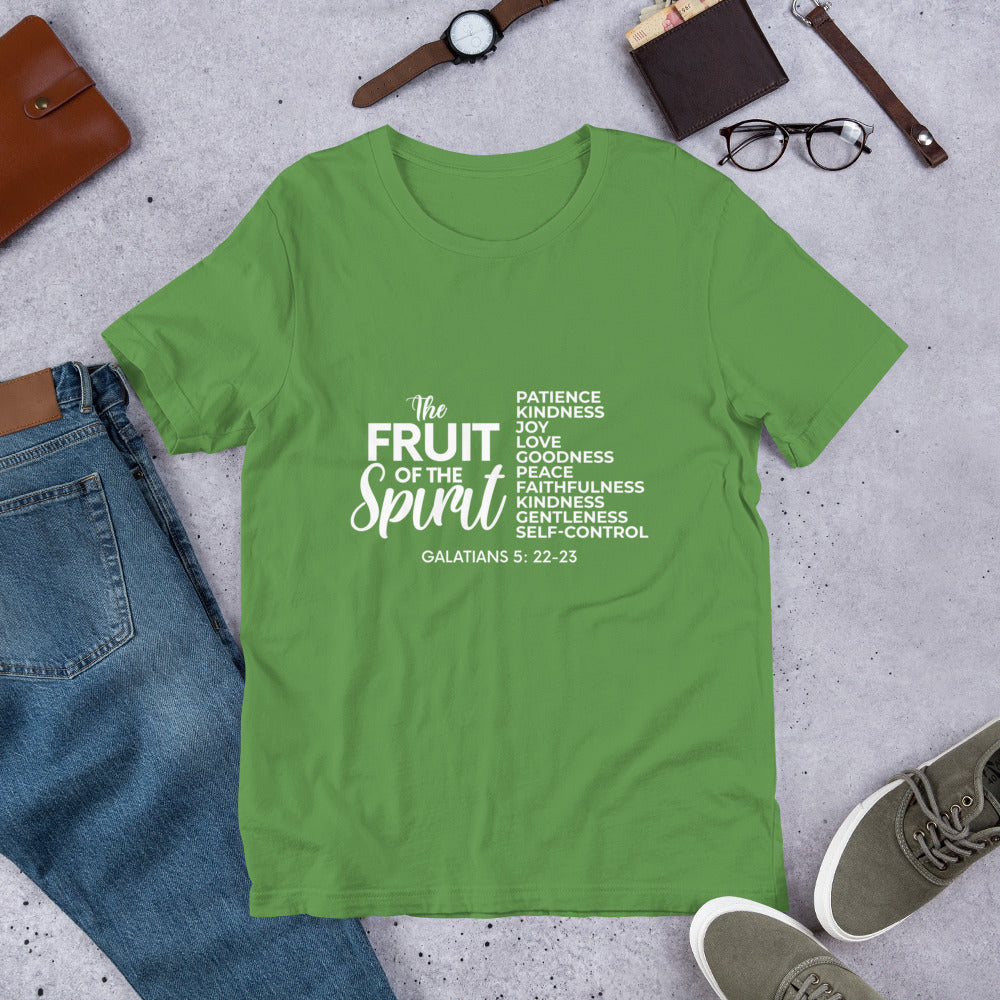 Inspirational Fruit of the Spirit Unisex Short Sleeve T-Shirt