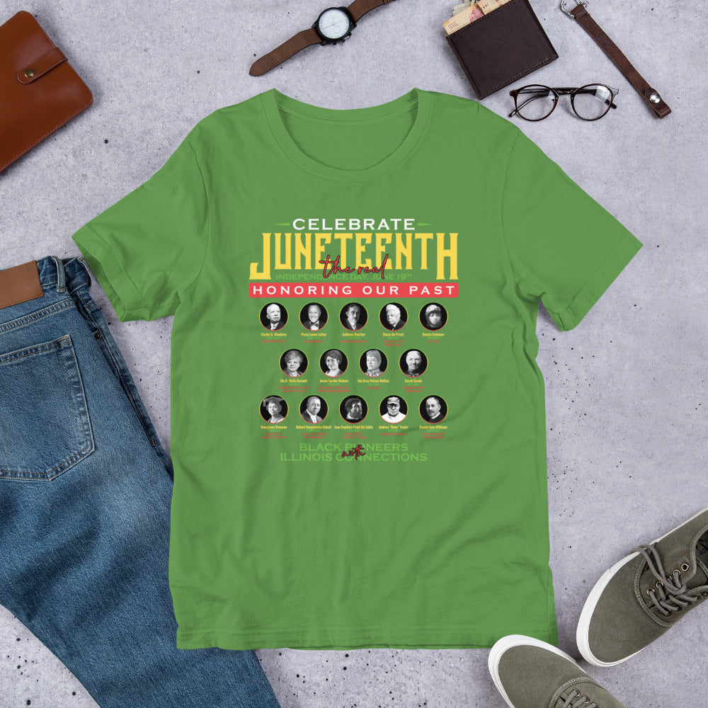 Juneteenth Illinois Pioneer Unisex Short Sleeve T-Shirt