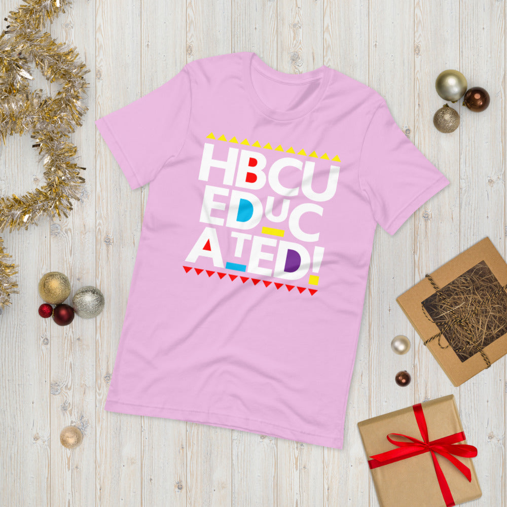 HBCU Educated Short-Sleeve Unisex T-Shirt