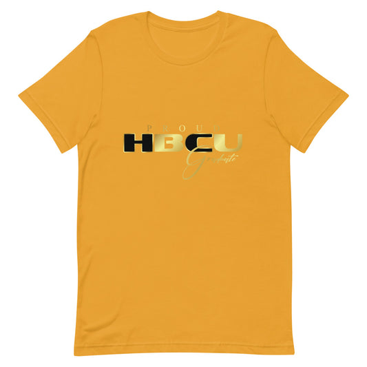 HBCU Black and Gold Short-Sleeve Unisex T-Shirt