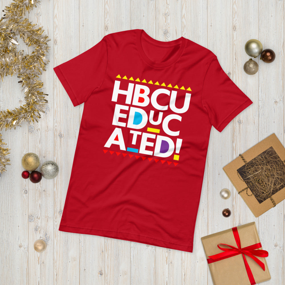 HBCU Educated Short-Sleeve Unisex T-Shirt