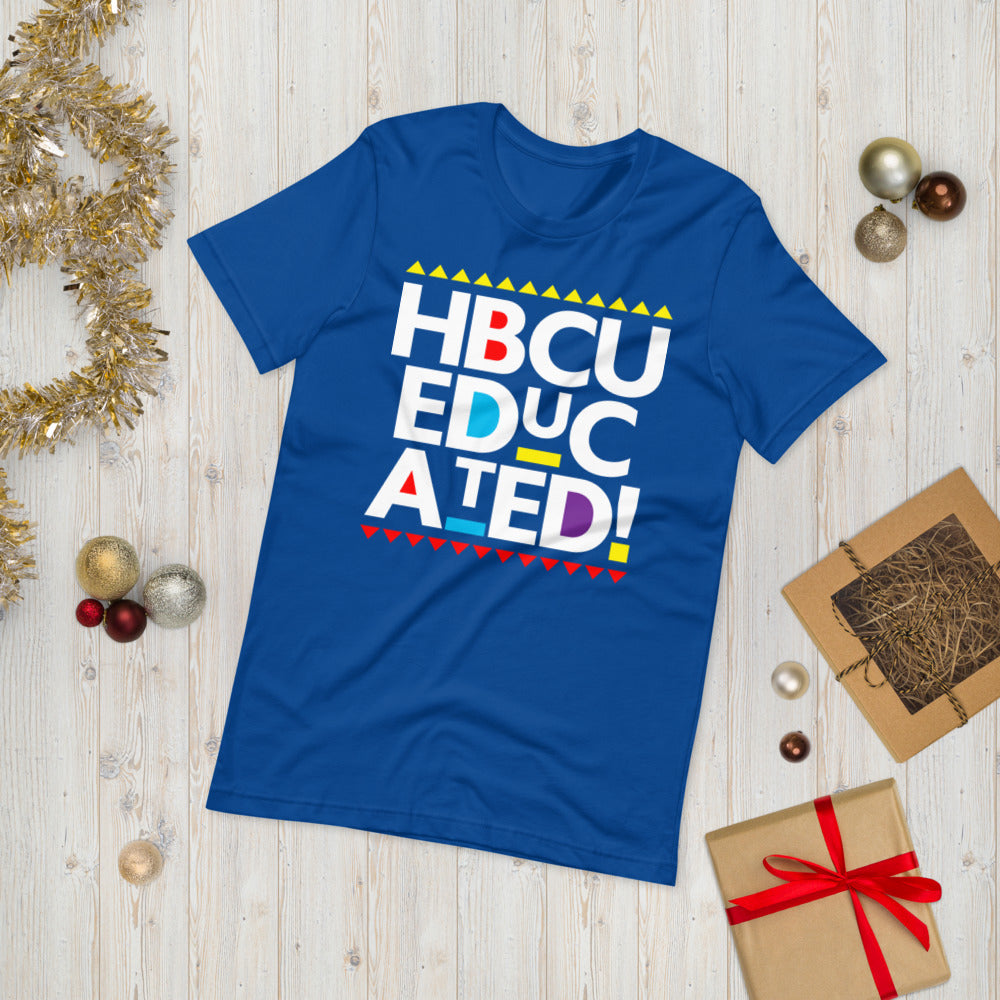 HBCU Educated Short-Sleeve Unisex T-Shirt