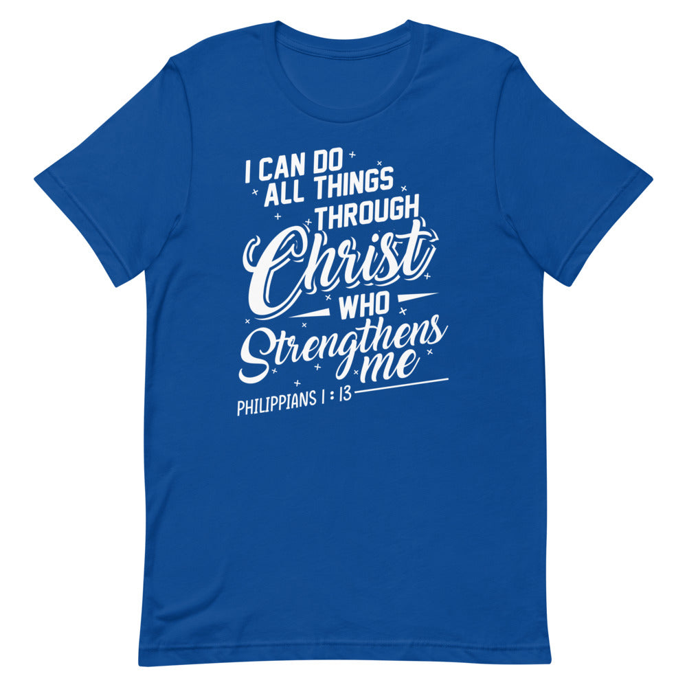 Inspirational Philippians 1:18 Unisex Short Sleeve T-Shirt