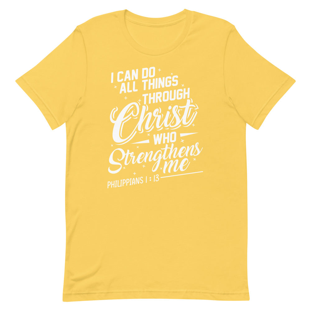 Inspirational Philippians 1:18 Unisex Short Sleeve T-Shirt