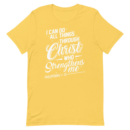 Inspirational Philippians 1:18 Unisex Short Sleeve T-Shirt