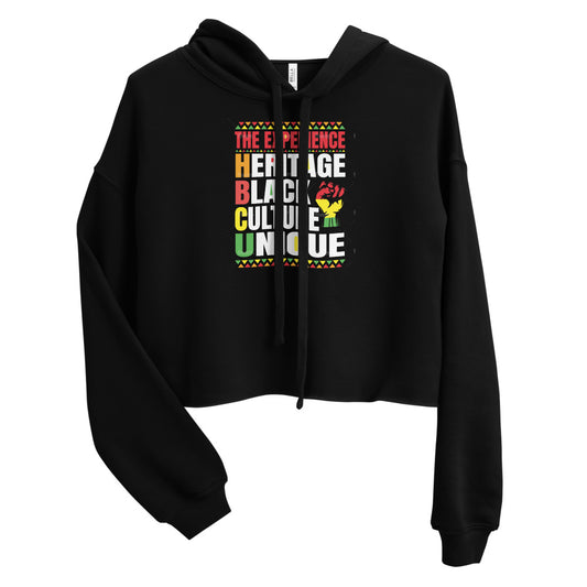 HBCU The Experience Crop Hoodie