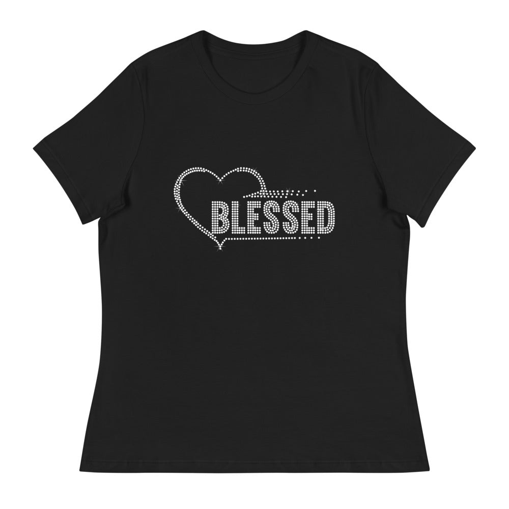 Inspirational BLESSED Women's Relaxed T-Shirt