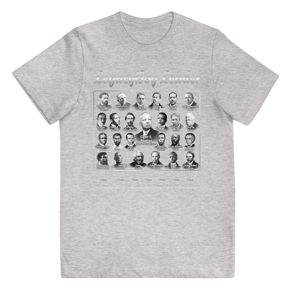 Youth Forefathers (Carter G. Woodson & Others) Jersey T-Shirt