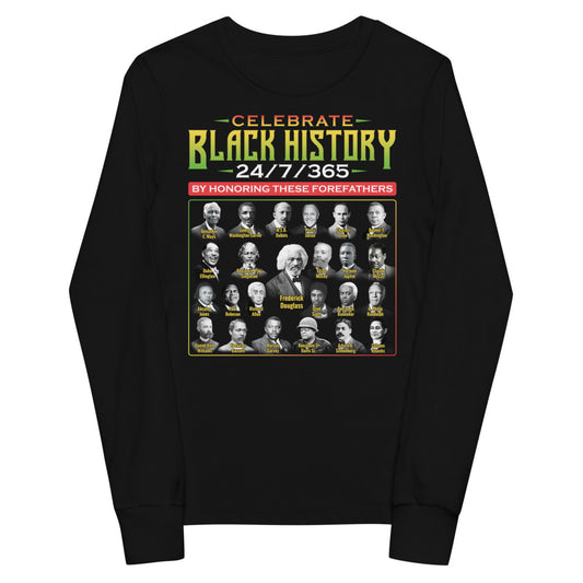 Youth Forefathers Long Sleeve T-Shirt