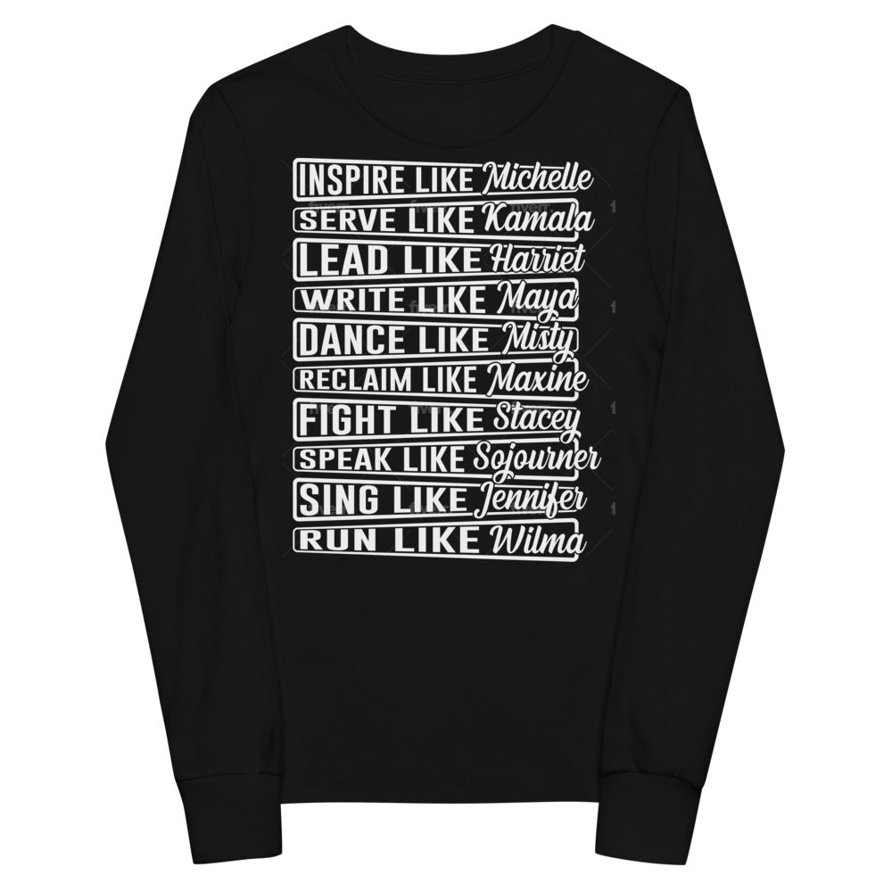 Youth Inspirational Long Sleeve T-Shirt