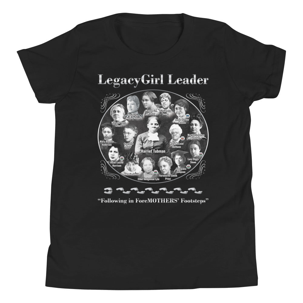 Youth, LegacyGirl Leader Harriet Tubman & Other Foremothers Short Sleeve T-Shirt