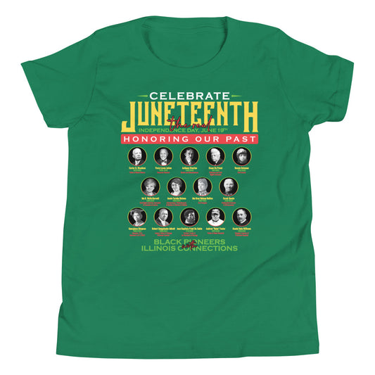 Youth Juneteenth Illinois Pioneers T-Shirt